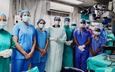 जन्म से दृष्टिहीन 6 वर्ष की बालिका अब देखेगी किसी और की आँखों से दुनिया