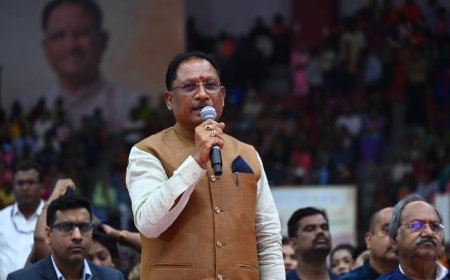 विकसित भारत विकसित छत्तीसगढ़ संकल्प यात्रा : मुख्यमंत्री श्री विष्ण देव साय का संबोधन