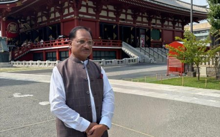 मुख्यमंत्री श्री साय ने जापान पहुंचने के बाद सबसे पहले टोक्यो स्थित ऐतिहासिक असाकुसा मंदिर में की पूजा-अर्चना