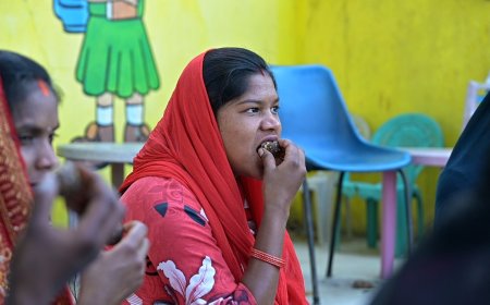 कोरिया मोदक की मिठास से आया पोषण में बदलाव
