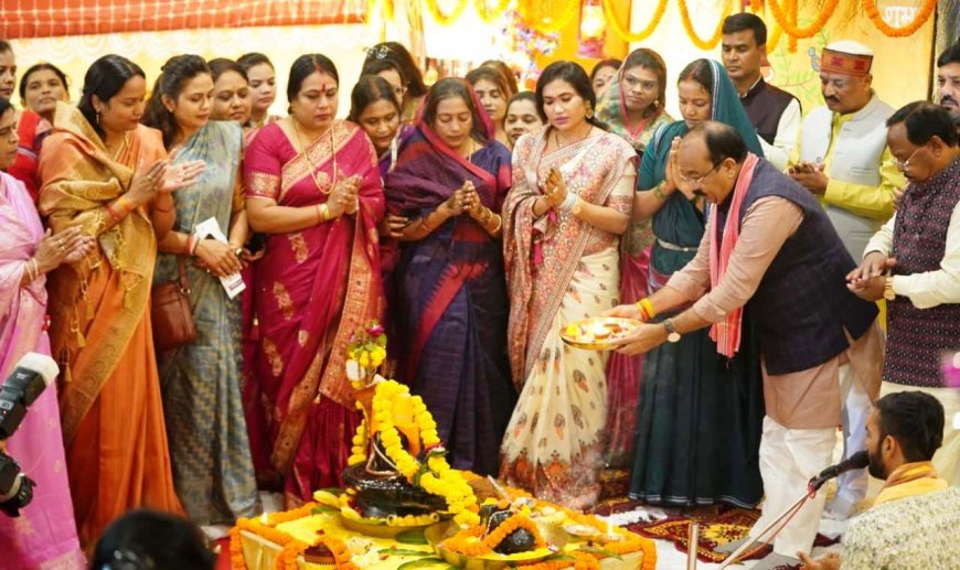 छत्तीसगढ़ रजत महोत्सव: महिला सम्मेलन एवं तीजा-पोरा महोत्सव का भव्य आयोजन