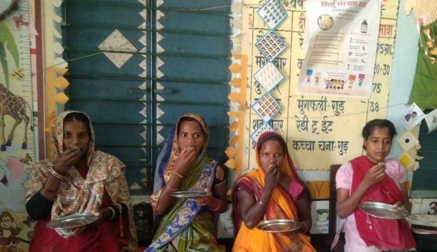 कोरिया मोदक की मिठास से आया पोषण में बदलाव