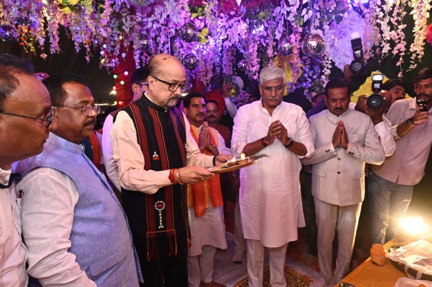 अतीत की स्वर्णिम स्मृतियों से जोड़ने और हमारे अमूल्य विरासत को संजोने का महान संकल्प है चक्रधर समारोह: राज्यपाल श्री डेका