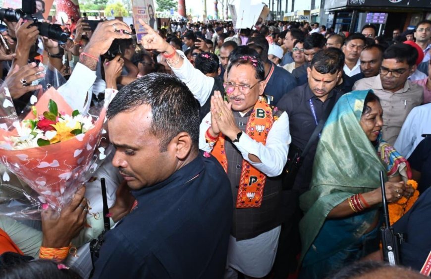 जापान और दक्षिण कोरिया के सफल विदेश दौरे से वापस लौटे मुख्यमंत्री