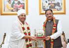 CM meets revered Saint Asang Dev Ji in courtesy call