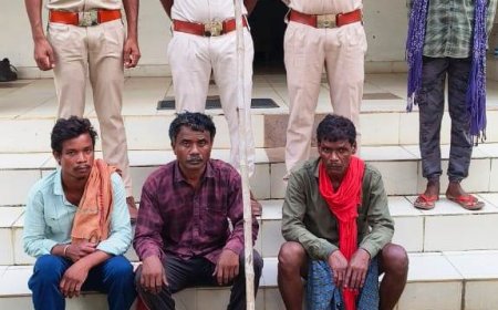 शिकार के पूर्व तीन शिकारी गिरफ्तार