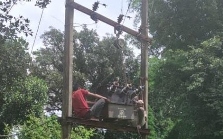 मुख्यमंत्री कैंप कार्यालय की पहल पर ग्राम बोड़ालता में बदला गया ट्रांसफार्मर