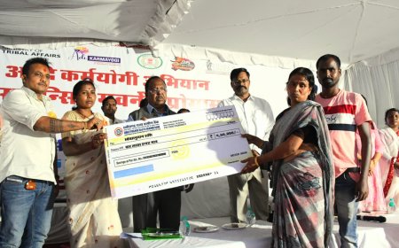 प्रधानमंत्री श्री मोदी जी का लक्ष्य वर्ष 2047 तक भारत को विकसित राष्ट्र बनाना है: कृषि मंत्री श्री नेताम