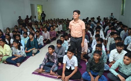 प्रयास आवासीय विद्यालय को मॉडल स्कूल बनाने के लिए करे कार्य: वित्त मंत्री श्री ओ.पी. चौधरी