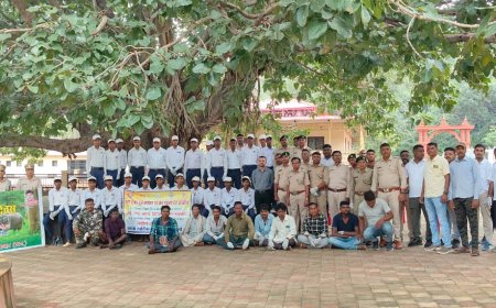 अंतर्राष्ट्रीय साक्षरता दिवस पर तुरतुरिया पर्यटन स्थल हुआ प्लास्टिक मुक्त धाम