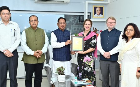 विकसित छत्तीसगढ़ के निर्माण में यूनिसेफ इंडिया देगा तकनीकी सहयोग