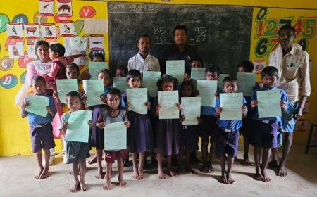 दूरस्थ अंचल के ग्राम मूंगवाल के 50 बच्चों का बना जन्म प्रमाण पत्र