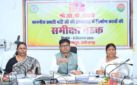 निर्माण कार्यों में गुणवत्ता का रखें विशेष ध्यान: वित्त मंत्री श्री ओपी चौधरी