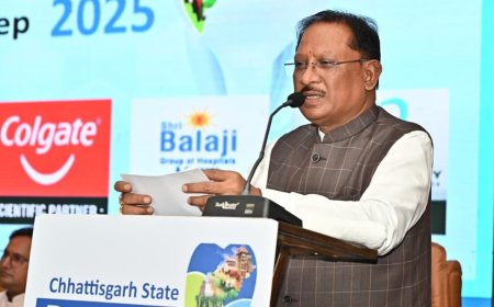 प्रदेश की 3 करोड़ जनता के आरोग्य के साथ विकसित छत्तीसगढ़ का सपना करेंगे पूरा : मुख्यमंत्री श्री साय