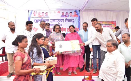 विधायक सुश्री लता उसेंडी ने प्राथमिक स्वास्थ्य केंद्र कोंडागांव के नवीन भवन का किया लोकार्पण