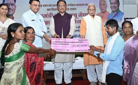 विश्वकर्मा जयंती पर विशेष लेख : छत्तीसगढ़ भवन एवं अन्य सन्निर्माण कर्मकार कल्याण मंडल अंतर्गत अब तक 8.39 लाख निर्माण श्रमिक लाभान्वित