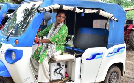 दीदी ई रिक्शा योजना से आदिलक्ष्मी को मिली नई राह