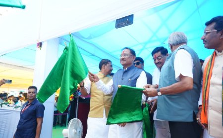 रायपुर : रेलवे इंफ्रास्ट्रक्चर में तेजी से हो रहा निवेश आने वाली पीढ़ियों के लिए नया भविष्य गढ़ेगा : मुख्यमंत्री श्री साय