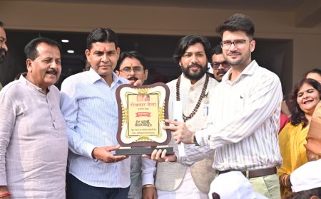 युवाओं को रोजगार दिलाना सरकार की पहली प्राथमिकता: राजस्व मंत्री श्री टंक राम वर्मा