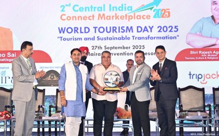 रायपुर : पर्यटन एवं संस्कृति मंत्री श्री राजेश अग्रवाल ने किया 'सेंट्रल इंडिया कनेक्ट मार्केट प्लेस' का शुभारंभ