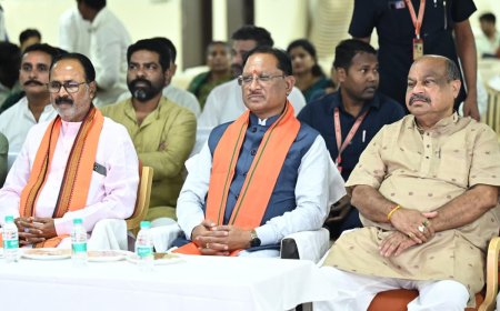 मुख्यमंत्री श्री विष्णु देव साय ने सुनी ‘मन की बात’ कार्यक्रम की 126वीं कड़ी