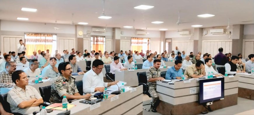 मुख्यमंत्री श्री विष्णु देव साय ने बाढ़ राहत कार्यों की समीक्षा की
