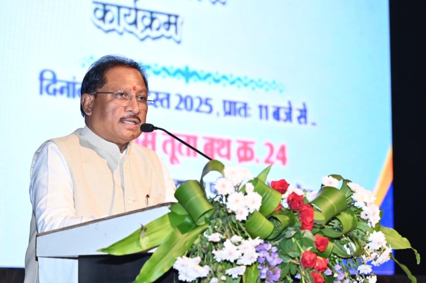 Raipur : CM Sai, Ministers and Citizens Tune in to 125th Episode of PM’s ‘Mann Ki Baat’