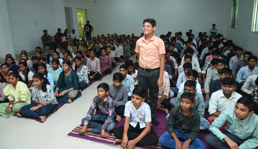 प्रयास आवासीय विद्यालय को मॉडल स्कूल बनाने के लिए करे कार्य: वित्त मंत्री श्री ओ.पी. चौधरी