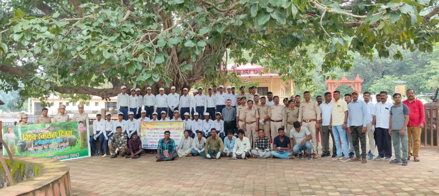 अंतर्राष्ट्रीय साक्षरता दिवस पर तुरतुरिया पर्यटन स्थल हुआ प्लास्टिक मुक्त धाम