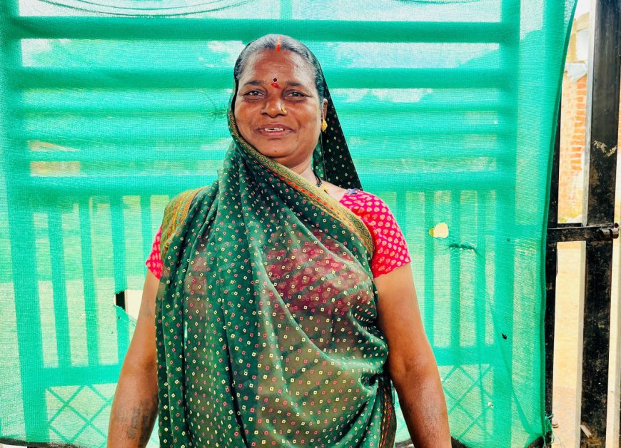 महतारी वंदन योजना ने ग्राम मझगांव की सोहागा बाई को बनाया आत्मनिर्भर