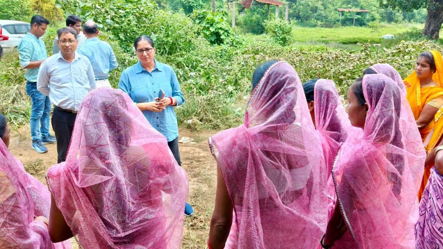 सूखा और गीला कचरा को अलग-अलग करने से गांव बनेगा स्वच्छ और सुंदर : स्वच्छ भारत मिशन सलाहकार मोनिका सिंह