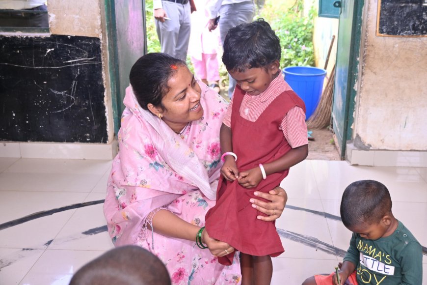 बच्चों के स्वास्थ्य, पोषण और शिक्षा की गुणवत्ता सुनिश्चित करना राज्य सरकार की सर्वाेच्च प्राथमिकता : मंत्री राजवाड़े