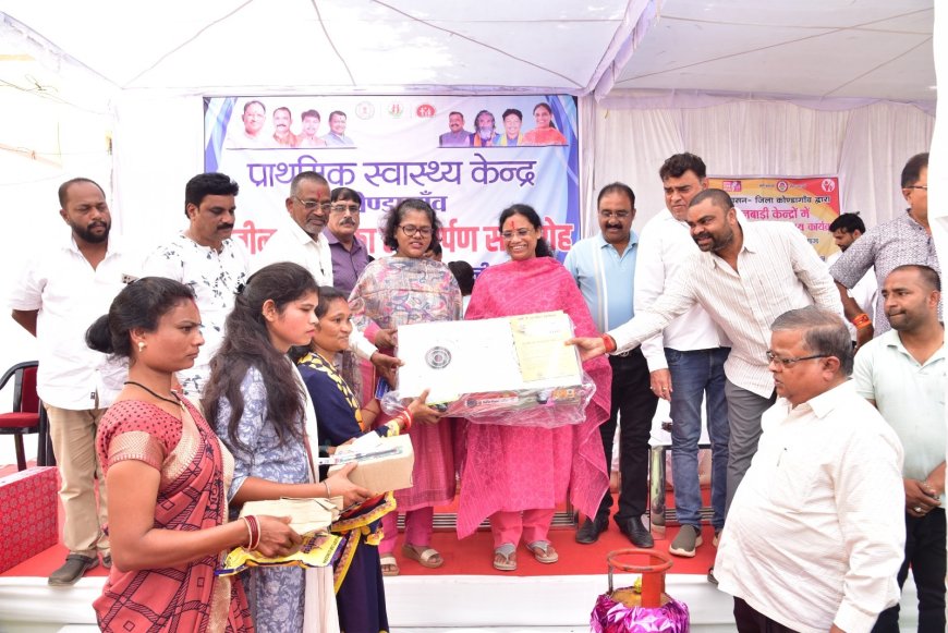 विधायक सुश्री लता उसेंडी ने प्राथमिक स्वास्थ्य केंद्र कोंडागांव के नवीन भवन का किया लोकार्पण