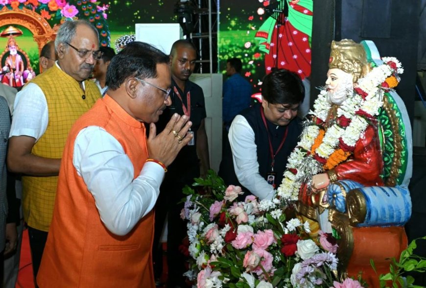 Agrawal Community a Torchbearer of Service and Philanthropy, says CM Sai at Agrasen Jayanti Mahotsav