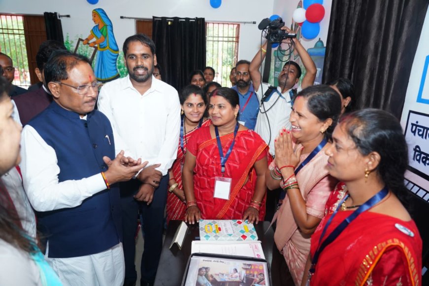 रायपुर : छत्तीसगढ़ को महिला केन्द्रित विकास का मॉडल बनाने वाली योजना महतारी सदन : सीएम श्री साय