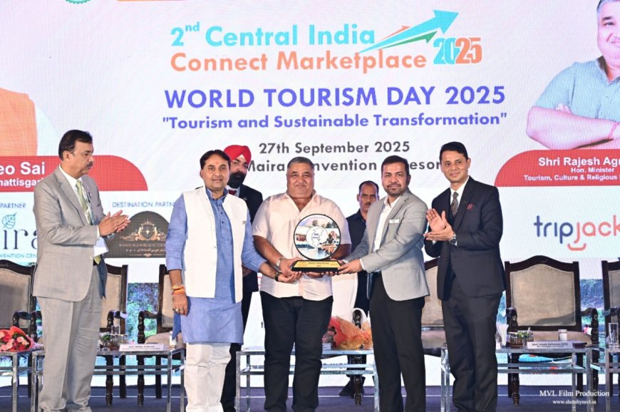 रायपुर : पर्यटन एवं संस्कृति मंत्री श्री राजेश अग्रवाल ने किया 'सेंट्रल इंडिया कनेक्ट मार्केट प्लेस' का शुभारंभ