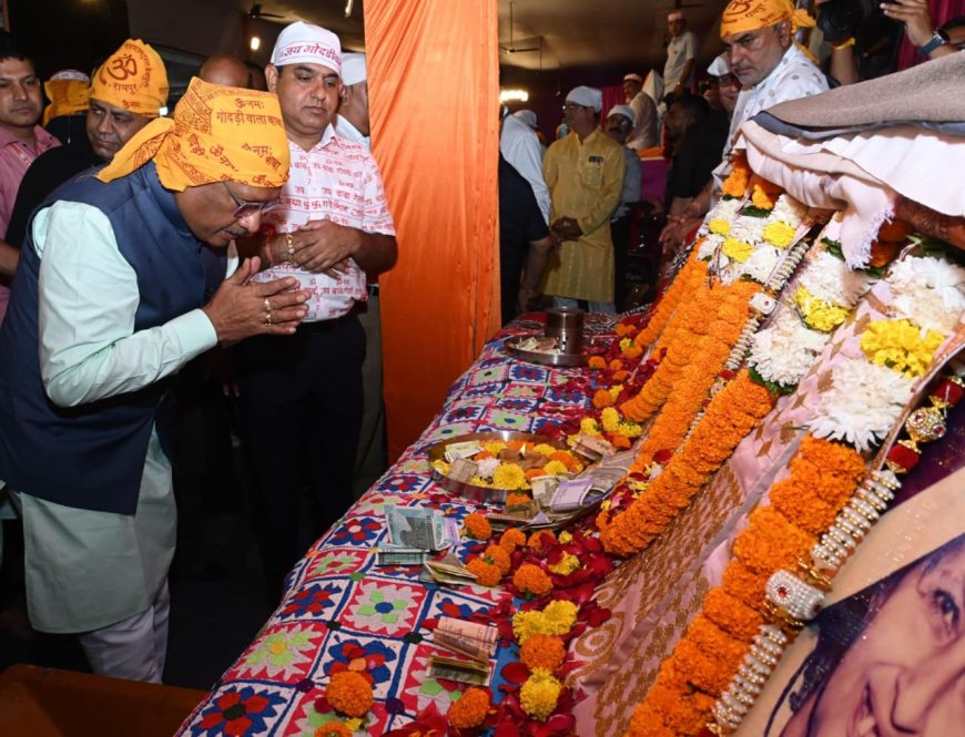 रायपुर : मुख्यमंत्री श्री साय संत बाबा हरदास राम साहिब जी की बरसी महोत्सव में हुए शामिल