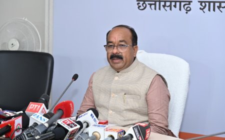 रायपुर : उप मुख्यमंत्री श्री अरुण साव ने कैबिनेट की बैठक में लिए गए निर्णयों की जानकारी दी