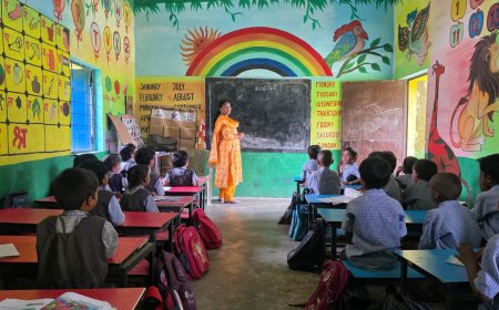 बड़ादमाली प्राथमिक शाला बड़ादमाली में बच्चों की पढ़ाई में आई नई ऊर्जा