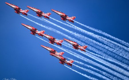 छत्तीसगढ़ देखेगा भारतीय वायुसेना की शौर्यगाथा — 5 नवम्बर को नवा रायपुर में रजत जयंती महोत्सव के दौरान होगा ‘सूर्यकिरण एरोबैटिक शो’