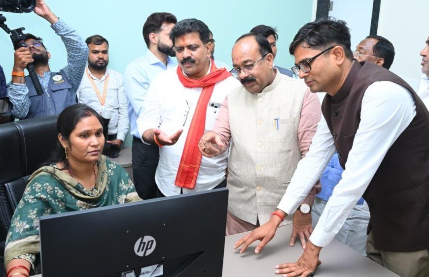 रायपुर : छत्तीसगढ़ में रजिस्ट्री हुई 'स्मार्ट', नवा रायपुर में देश का पहला अत्याधुनिक स्मार्ट पंजीयन कार्यालय शुरू