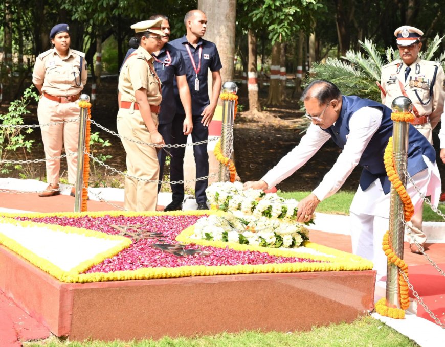 शहीद जवानों का बलिदान हमें कर्तव्य, अनुशासन और समर्पण की सतत प्रेरणा देता रहेगा – राज्यपाल श्री रमेन डेका