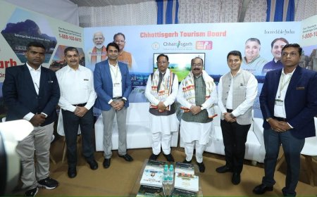 छत्तीसगढ़िया स्वाद से महक उठा केवड़िया : एकता नगर में छत्तीसगढ़ के पर्यटन एवं संस्कृति की गूंज