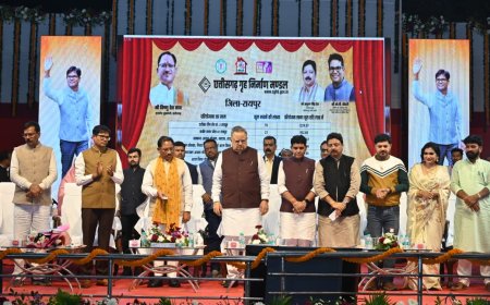 रायपुर : राज्य स्तरीय आवास मेला–2025 में बंपर हुई बुकिंग
