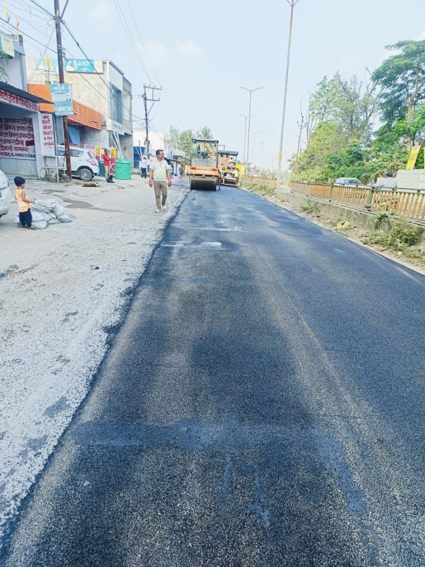 छत्तीसगढ़ में सड़कों के सुधार कार्य में तेजी