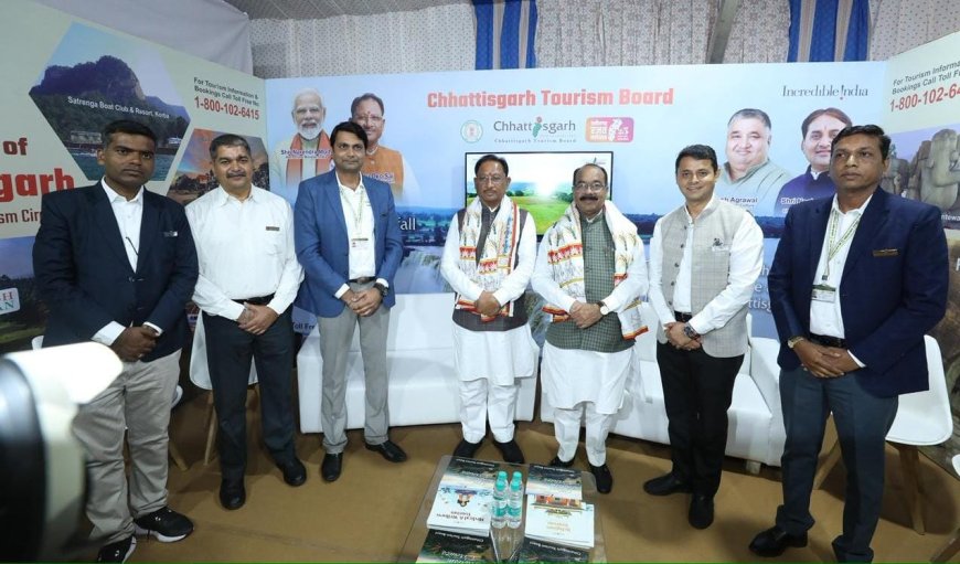 छत्तीसगढ़िया स्वाद से महक उठा केवड़िया : एकता नगर में छत्तीसगढ़ के पर्यटन एवं संस्कृति की गूंज